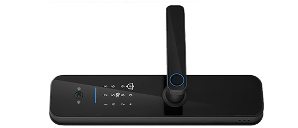 Serrure de porte intelligente camera